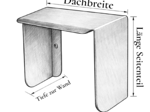 Kompakte Schutzhaube 200mm breit Hausschalter, Kamera-Überdachung, Zugangskontrollen | Wetterfest | Stahlog- B-Ware