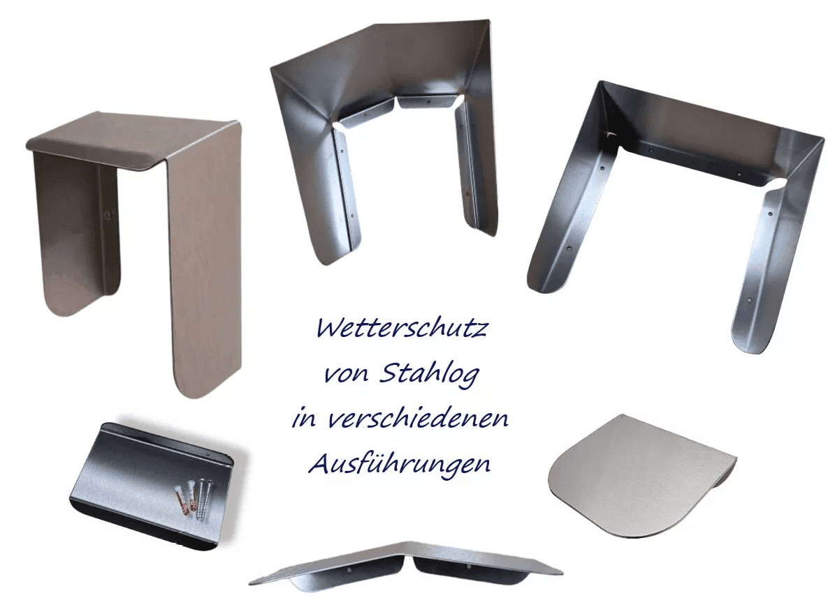 Wetterschutzdächer für Wallbox, Steckdosen, Briefkasten
