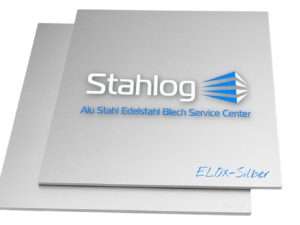 Aluminiumblech eloxiert 3 mm silber – Zuschnitt nach Maß