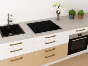 Ausgleichsrahmen für Kochfeld