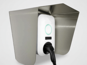 Wetterschutzhaube mit Satteldach | Schutz für Wallbox Breite 40cm, Tiefe 30cm, Länge 35cm B-Ware