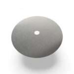 Edelstahlring geschliffen Ø100 × 1 mm – Loch Ø10 mm